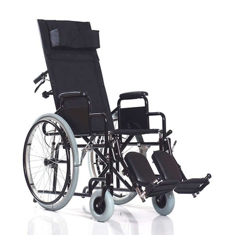Кресло-коляска с ручным приводом, складная с откидной спинкой
